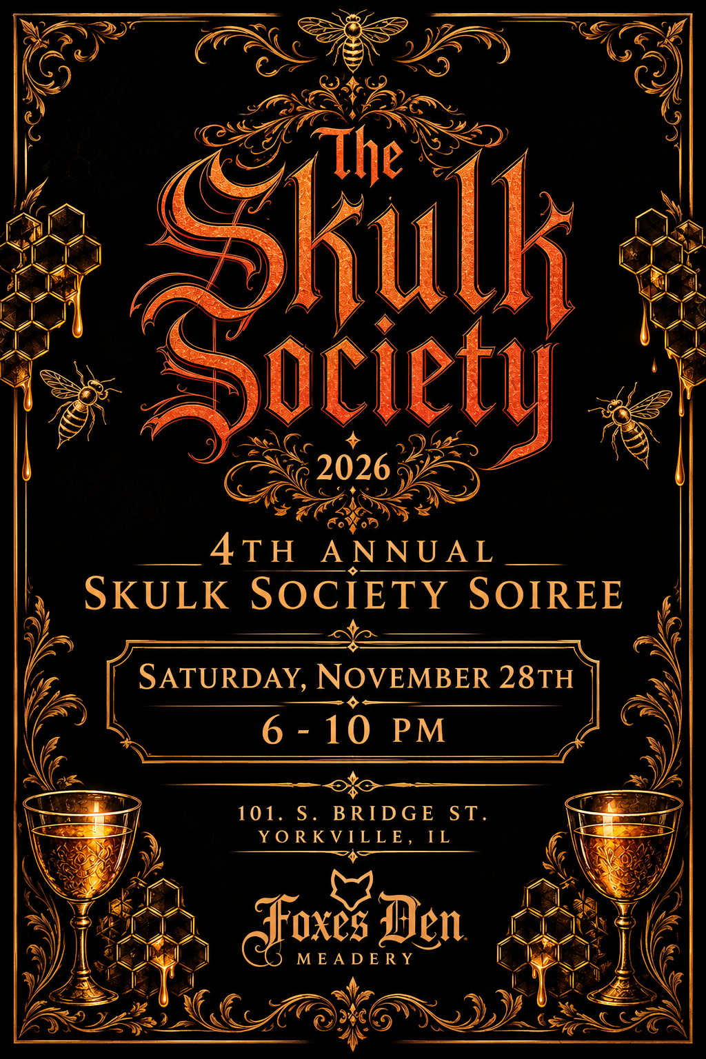 4th Annual Skulk Society Soirée Ticket